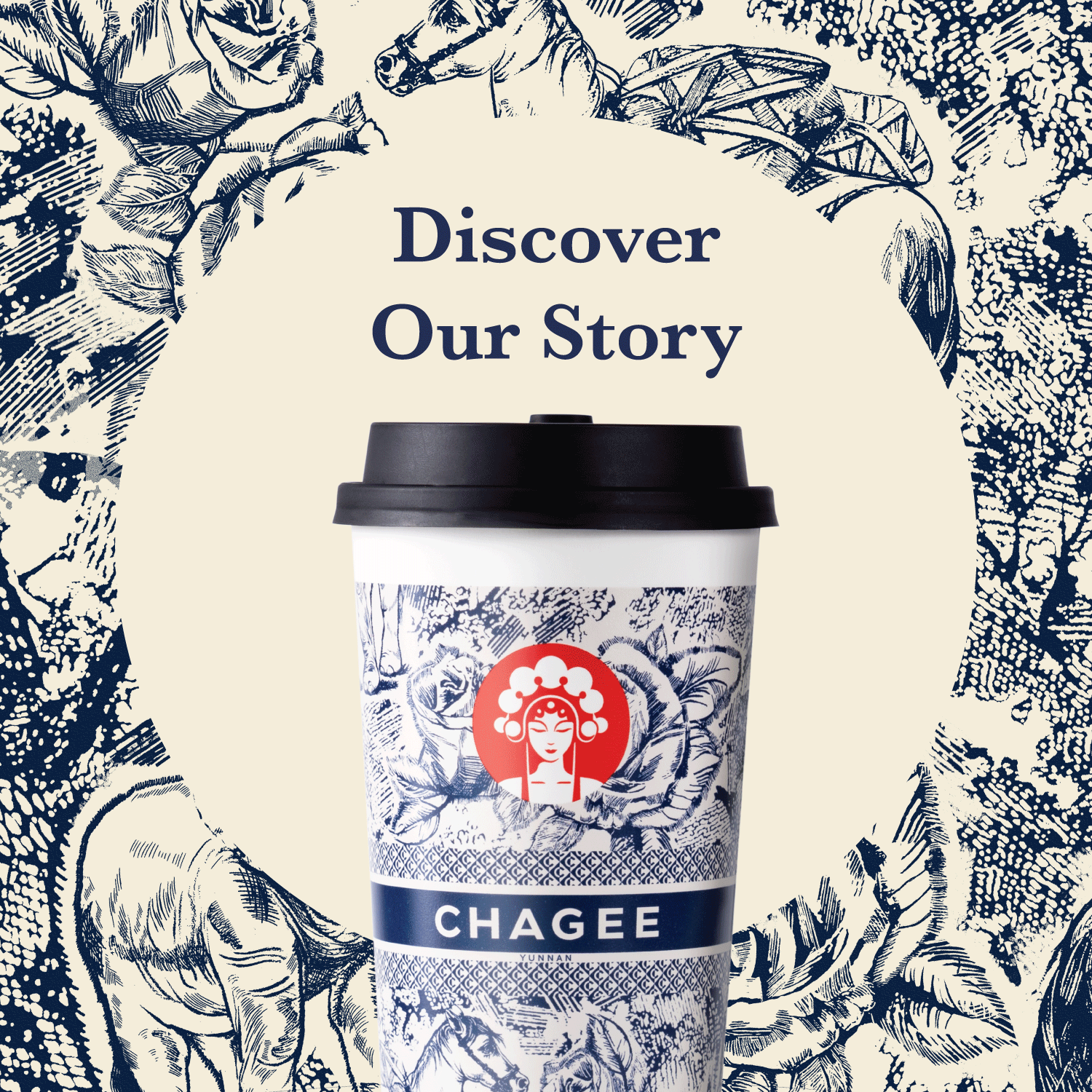 Uncover the rich history behind our latest edition of CHAGEE fresh milk tea cup, slowly making its way to all outlets!